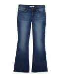 Isabel Faded Flare Jeans, Cozy, Size 7-16