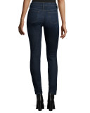 Organic Soft Stretch Skinny Jeans, Deep Indigo 