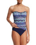 Skyline D-Cup Bandini Swim Top, Multi Colors