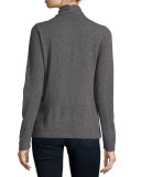Cashmere Belted Wrap Top
