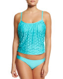 Pandora Hipster Swim Bottom, Turquoise