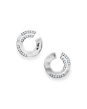 925 Senso&#153 Pave Disc Earrings with Diamonds