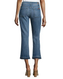 The Cropped Boot Jeans w/Released Hem, Chelsea Lights