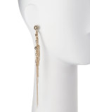 Chain Fringe Drop Earrings