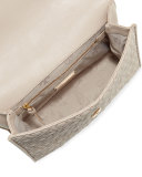 Fleming Quilted Convertible Shoulder Bag, Bedrock