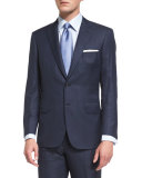 Colosseo Self-Striped Two-Piece Suit, Navy