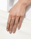 Magic Snake 18k White Gold Diamond Ring