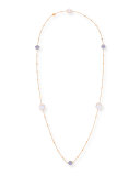 Bon Ton Chalcedony Station Necklace