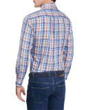 Farmington Plaid Long-Sleeve Sport Shirt