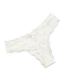 Love Magicienne Lace Thong, Dentelle Nacre