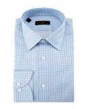 Check Dress Shirt, Blue