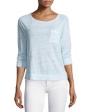 Yulette Lightweight Linen Top