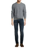 Grim Tim Unlit Indigo Slim Jeans, Blue
