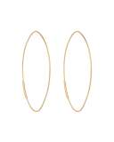 14k Straight Magic Large Hoop Earrings