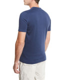 Short-Sleeve Henley T-Shirt