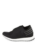 X-Ray Men's Zip-Front Low-Top Sneaker, Black