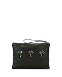 Granada Palms Wristlet Pouch Bag