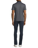 Neoteric Flat-Front Pants, Navy