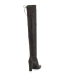 Highstreet Stretch Over-the-Knee Boot, Black