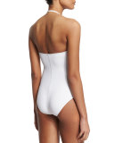 Essentials Bandeau-Top One-Piece Swimsuit