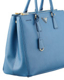 Saffiano Executive Tote Bag, Cobalt (Cobalto)