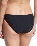 Lola Rae Hipster Swim Bottom, Black