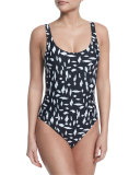 Moda Keep It Wild Printed One-Piece Swimsuit