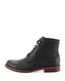 Elkton 1955 Leather Boot, Black