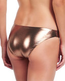 Square Up Metallic Swim Bottoms