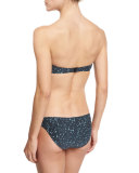 Printed Bandeau Two-Piece Bikini