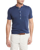 Short-Sleeve Henley T-Shirt