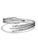 Willow Open Three-Row Bracelet with Diamonds