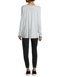 Pull-On Cargo Pants, Black