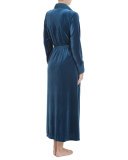 Peacock Soft Robe, Blue