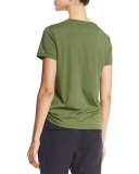 Crewneck Pima Cotton Boy Tee