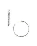 Large Etched Hoops