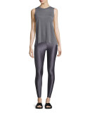Liquid Cropped Sport Leggings