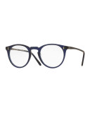 O'Malley Round Optical Frames, Blue