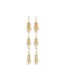 Talullah Crystal Tassel Drop Earrings