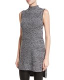Cammy Sleeveless High-Low Tunic Sweater
