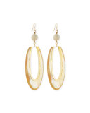 Tajiri Light Horn Drop Earrings