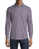 Gunnar Tailored-Fit Check Sport Shirt