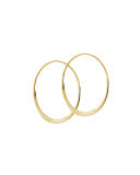 Small 14K Wave Magic Hoop Earrings