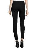 Stretch Legging Pants, Black