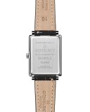 Shirley 32mm Alligator Strap Watch with Diamonds, Black/Golden