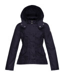 Ayrolette Hooded Raincoat, Dark Blue, Size 8-14