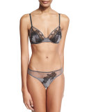 Soie Belle Full-Cup Bra, Anthracite