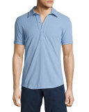 Sebastian Tailored Polo Shirt, Blue