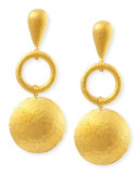 Long Lentil Drop Spell Earrings
