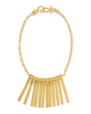 Seagrass Stick Bib Necklace
